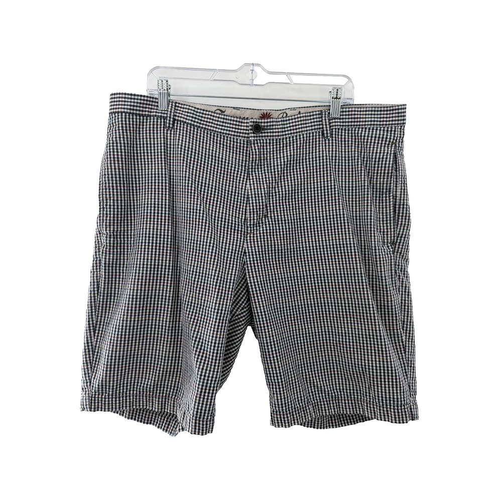 Tommy Bahama Men's Multicolor Seersucker Everyday Linen Bermuda Shorts Size 36
